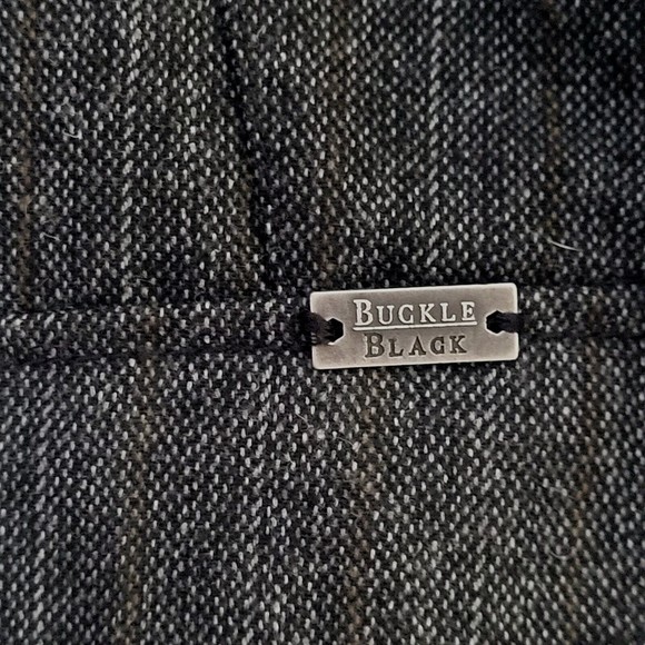 Buckle Black Label Men's Athletic Fit Utility Jacket Dark Gray Size Small EUC - Picture 4 of 16